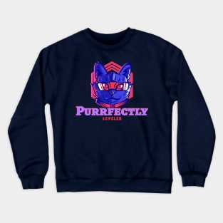 Purrfectly Leveled Crewneck Sweatshirt
